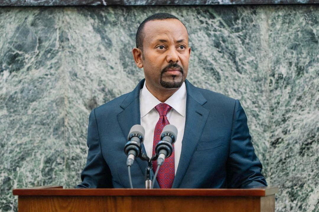 Ethiopia's Prime Minister Abiy Ahmed addresses legislators after taking oath of office to lead Ethiopia for the next five years at the Parliament building in Addis Ababa, Ethiopia, October 5, 2026. Prime Minister Office/Handout via REUTERS ATTENTION EDITORS - THIS IMAGE HAS BEEN SUPPLIED BY A THIRD PARTY. NO RESALES. NO ARCHIVES. BEST QUALITY AVAILABLE.